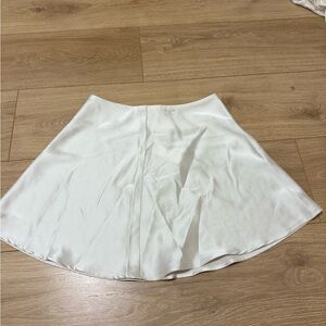 Forever 21 White Skater Skirt